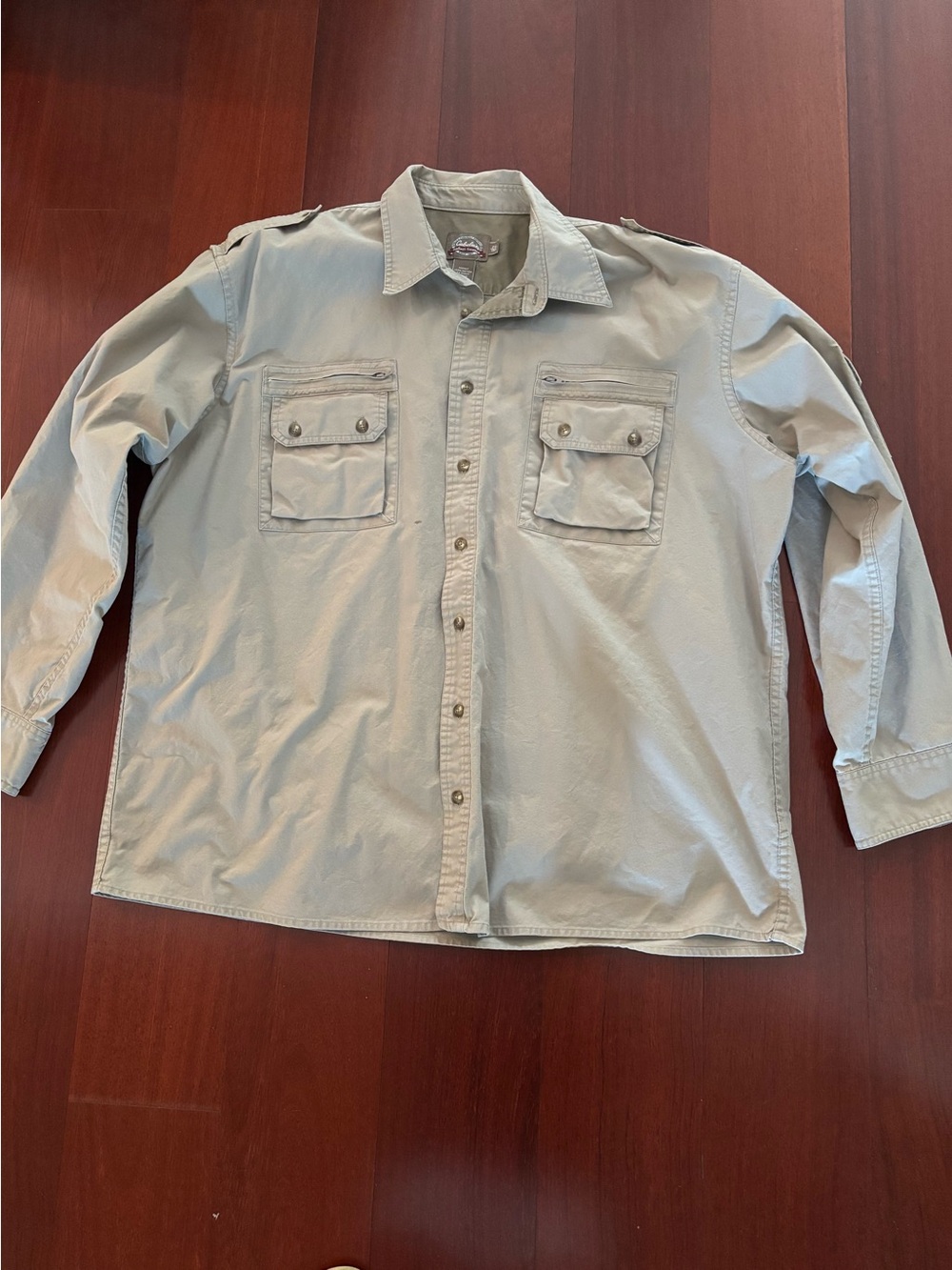 Cabela’s Vintage Safari Series Hunting Outdoor Shirt size 2XL Tall